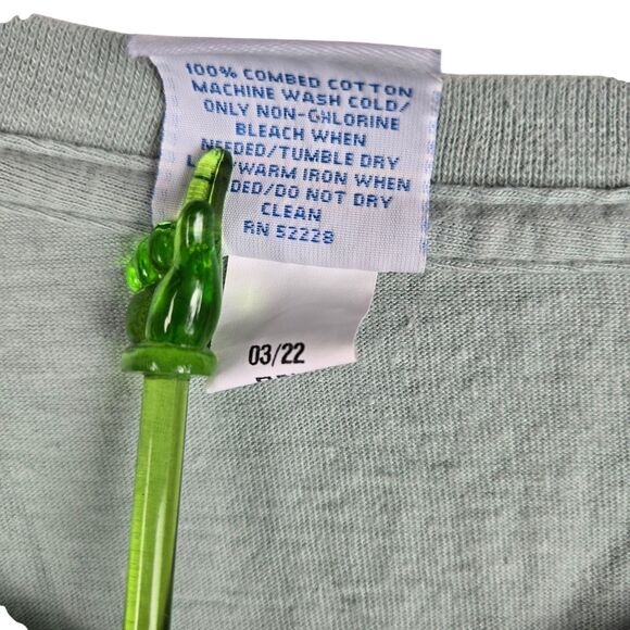 Vtg Crazy Shirts B Kliban Diamond Head Waikiki TShirt XXL Cat Fish Green 2-Sided - Picture 6 of 9